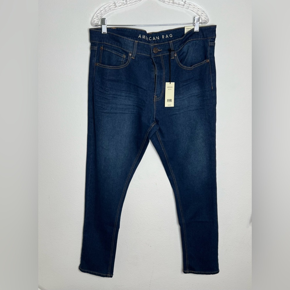 American Rag Comfort Stretch Women Jeans Blue Denim Slim-Fit. Size 38/32